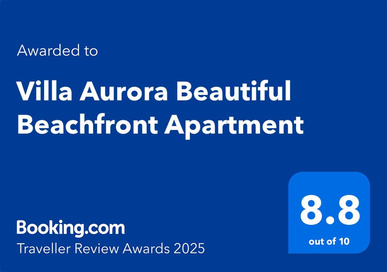 Villa Aurora Beautiful Beachfront Apartment Cancun Exterior photo